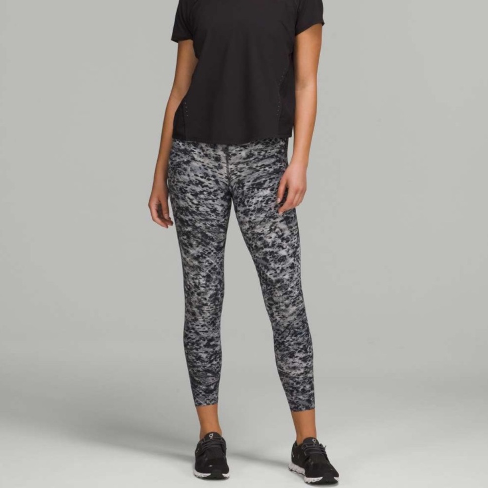 Lululemon Base Pace High-Rise Tight 25" Estuary Grey Multi